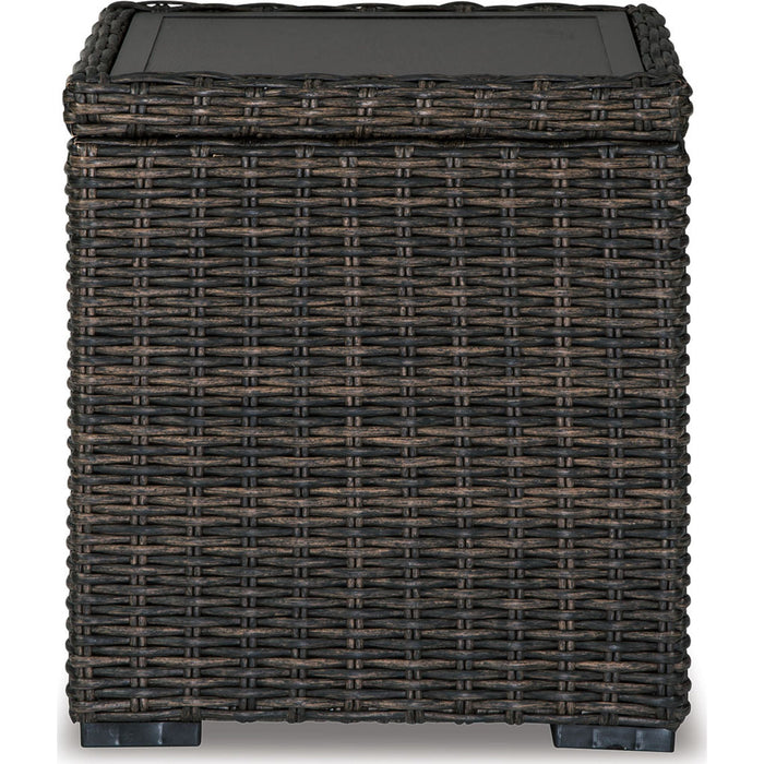 Grasson Lane Outdoor Square End Table