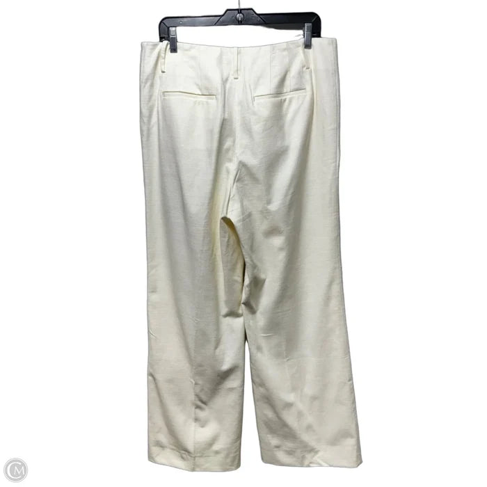 Greenwich Pants Dress By Talbots In Cream, Size: 12