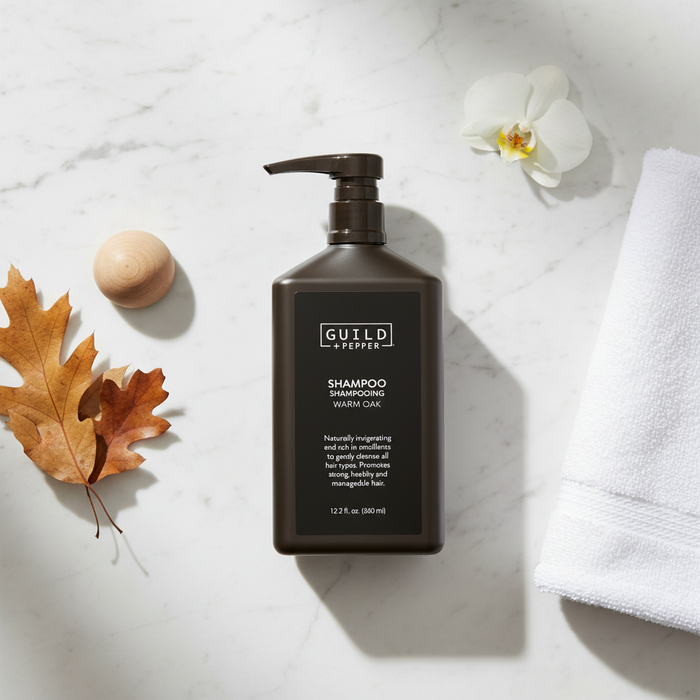 Flat Lay with Oak