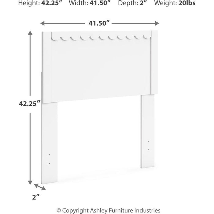 Hallityn Twin Panel Headboard