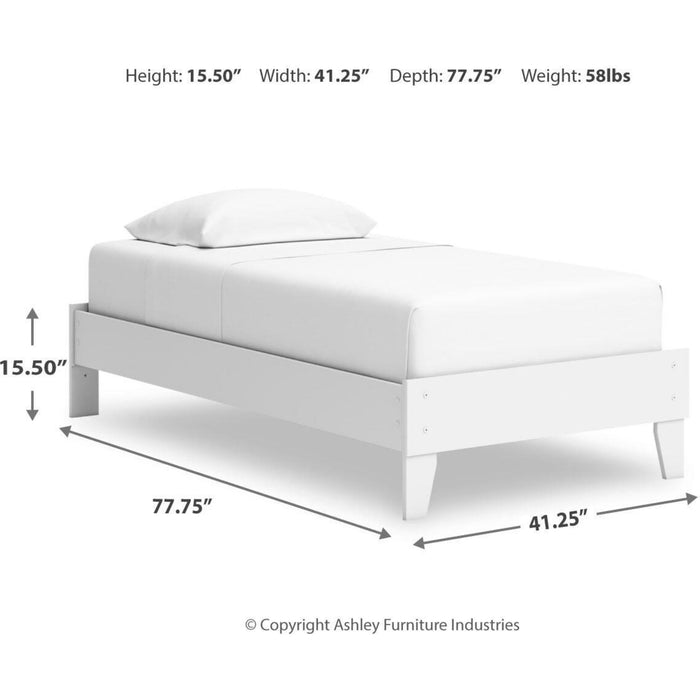 Hallityn Twin Platform Bed