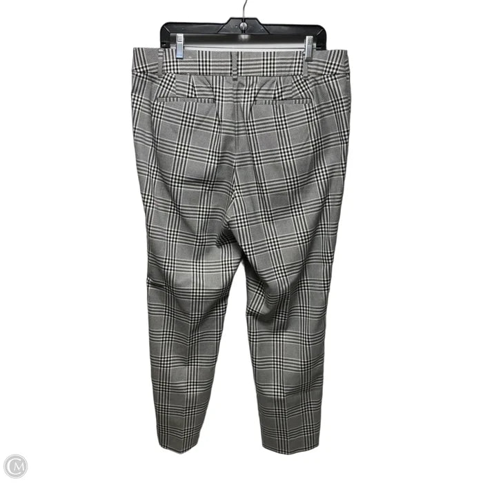 Hampshire Ankle Pants Dress By Talbots In Plaid Pattern, Size: 14