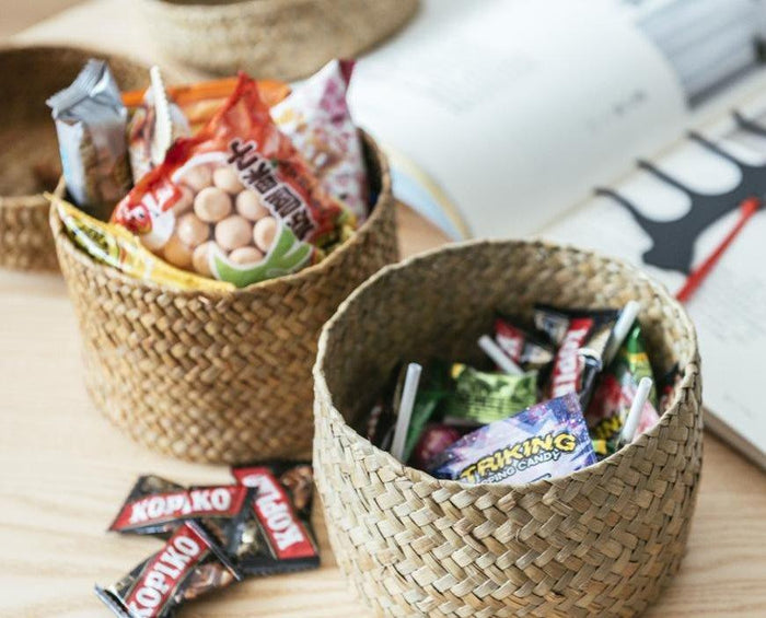 Handmade Bamboo Storage Baskets - EcoStuff