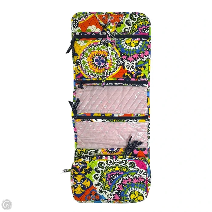 Hanging Foldable Shower Caddy / Cosmetic Bag By Vera Bradley, Size: Medium