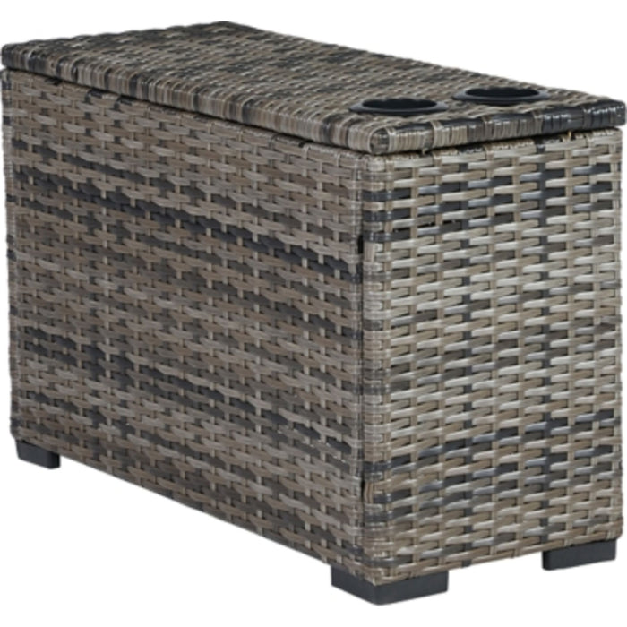 Outdoor Harbor Court Console with Drink Holders
