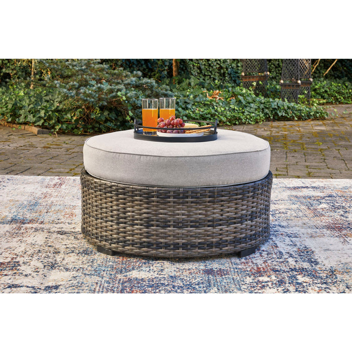 Harbor Court Outdoor Ottoman with Cushion