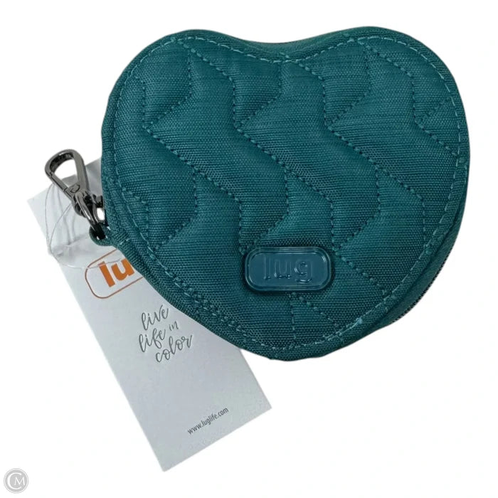 Heart Pouch Coin Purse By Lug, Size: Medium