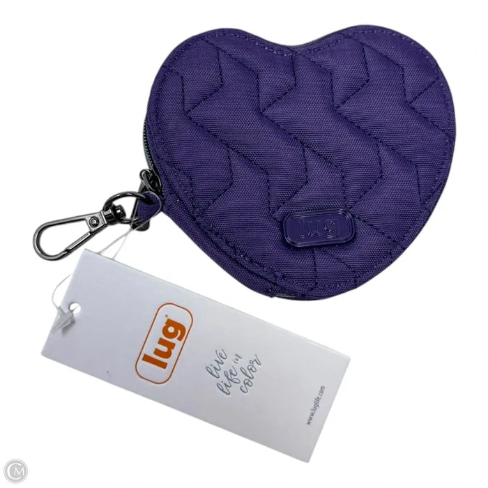 Heart Pouch Coin Purse By Lug, Size: Medium