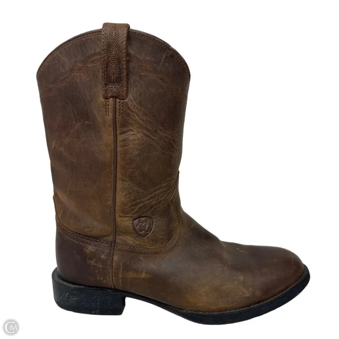 Heritage Roper Western Boots By Ariat In Brown, Size: 7