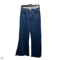 High Rise Jeans Super Flared By Loft In Blue Denim, Size: 6/28