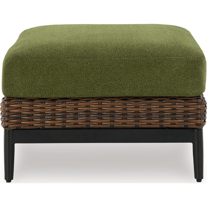Horizon Hall Outdoor Ottoman with Cushion
