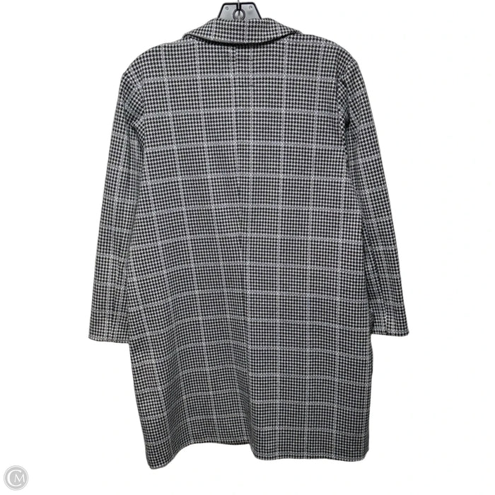 Houndstooth Coat By Sanctuary In Checkered Pattern, Size: Xs