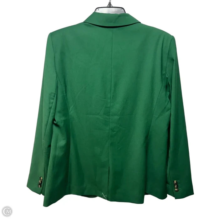 Hutton Blazer By Ann Taylor In Green, Size: 10