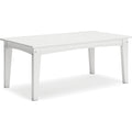Hyland Wave Outdoor Rectangle Cocktail Table