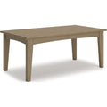 Hyland Wave Outdoor Rectangle Cocktail Table