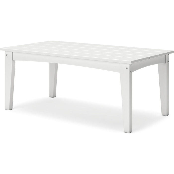 Hyland Wave Outdoor Rectangle Cocktail Table