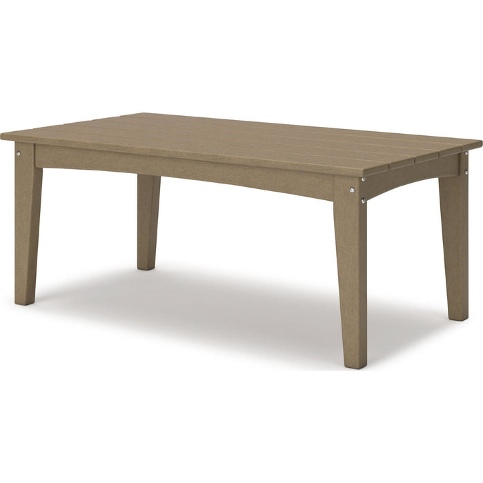 Hyland Wave Outdoor Rectangle Cocktail Table
