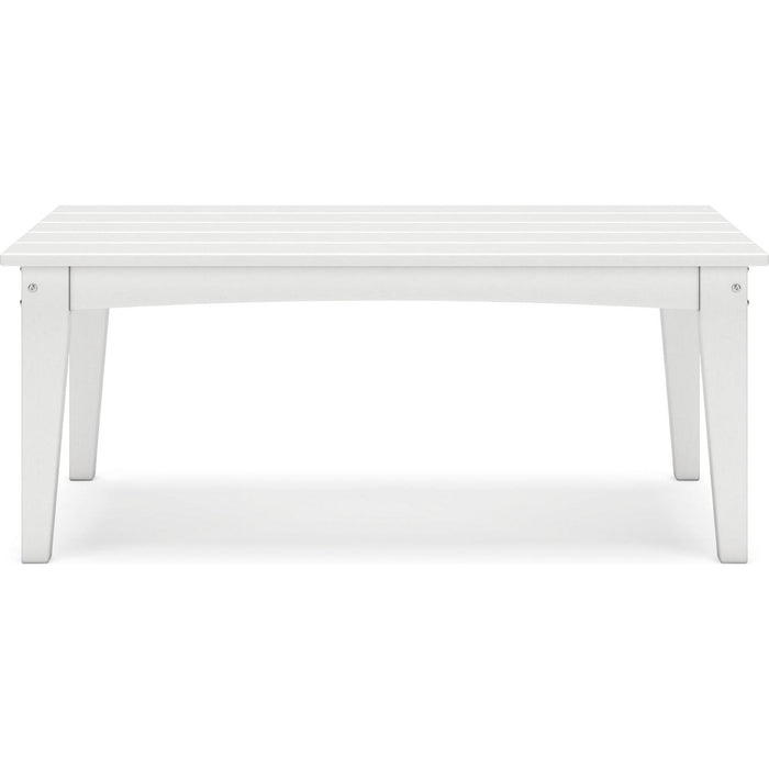 Hyland Wave Outdoor Rectangle Cocktail Table