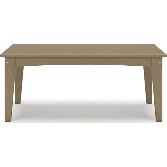Hyland Wave Outdoor Rectangle Cocktail Table