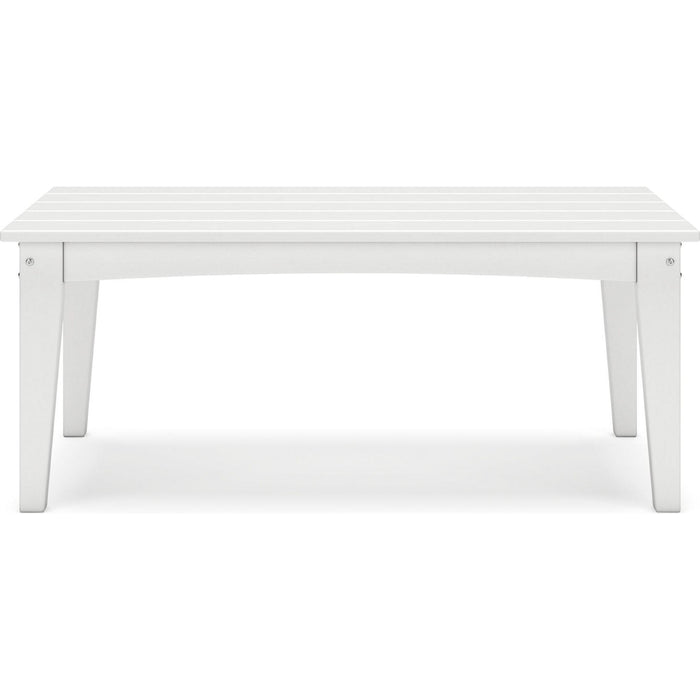 Hyland Wave Outdoor Rectangle Cocktail Table