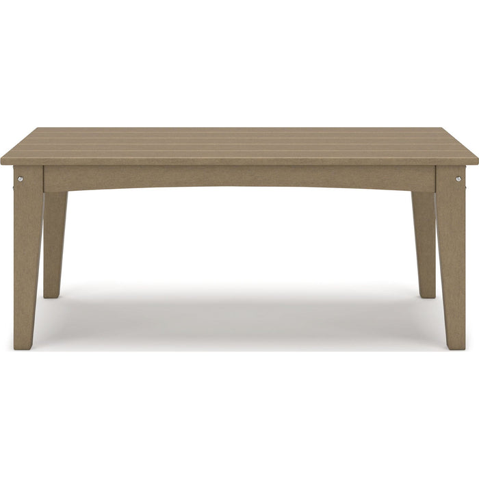 Hyland Wave Outdoor Rectangle Cocktail Table