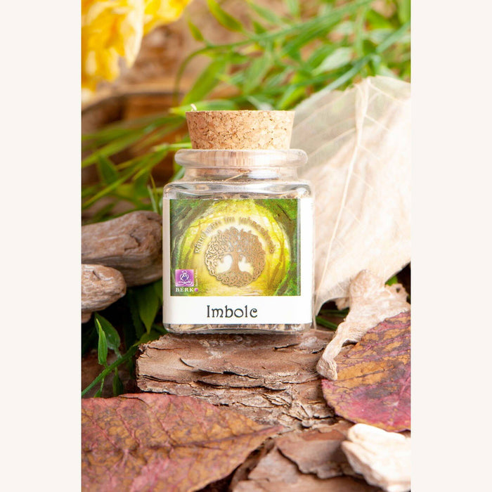 Jahreskreis-Raeucherung Imbolc im winterlich-fruehlingshaften Ritualsetting