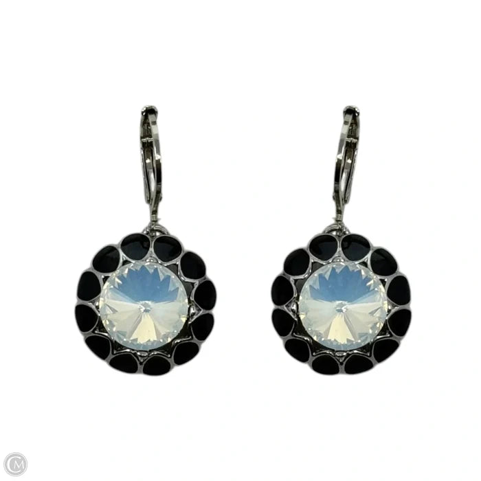 Iridescent Stone Dangle Earrings