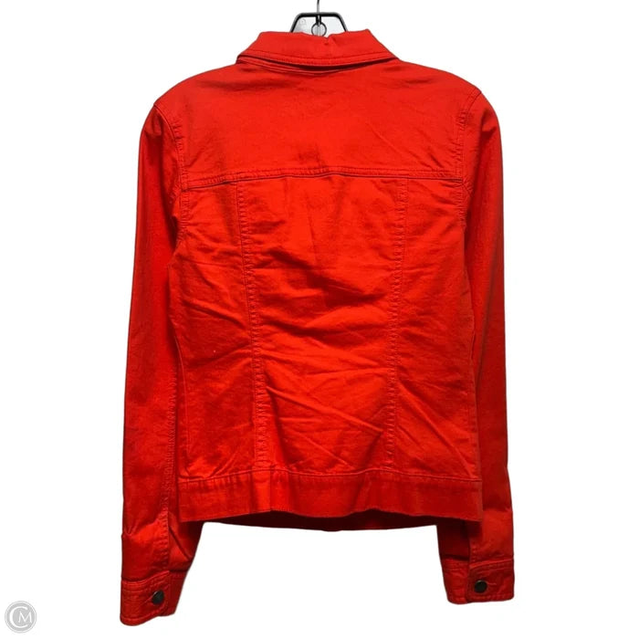 Jacket Denim By Old Navy In Coral, Size: S