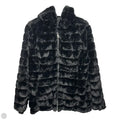 Jacket Faux Fur & Sherpa By Bellivera In Black, Size: L