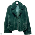 Jacket Faux Fur & Sherpa By Gianni Bini In Green, Size: L