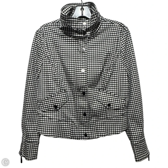 Jacket Other By White House Black Market In Checkered Pattern, Size: 10p