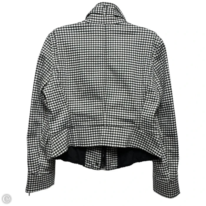 Jacket Other By White House Black Market In Checkered Pattern, Size: 10p