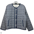 Jacket Puffer & Quilted By Abercrombie And Fitch In Checkered Pattern, Size: L