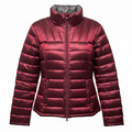 Jacket Puffer & Quilted By Bernardo In Maroon, Size: M