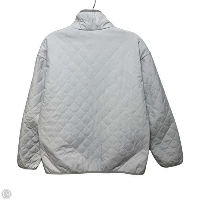 Jacket Puffer & Quilted By Gerry In Grey, Size: S