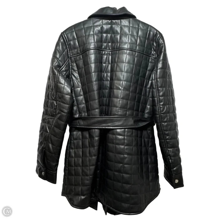 Jacket Puffer & Quilted By Laundry In Black, Size: L