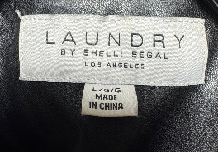Jacket Puffer & Quilted By Laundry In Black, Size: L
