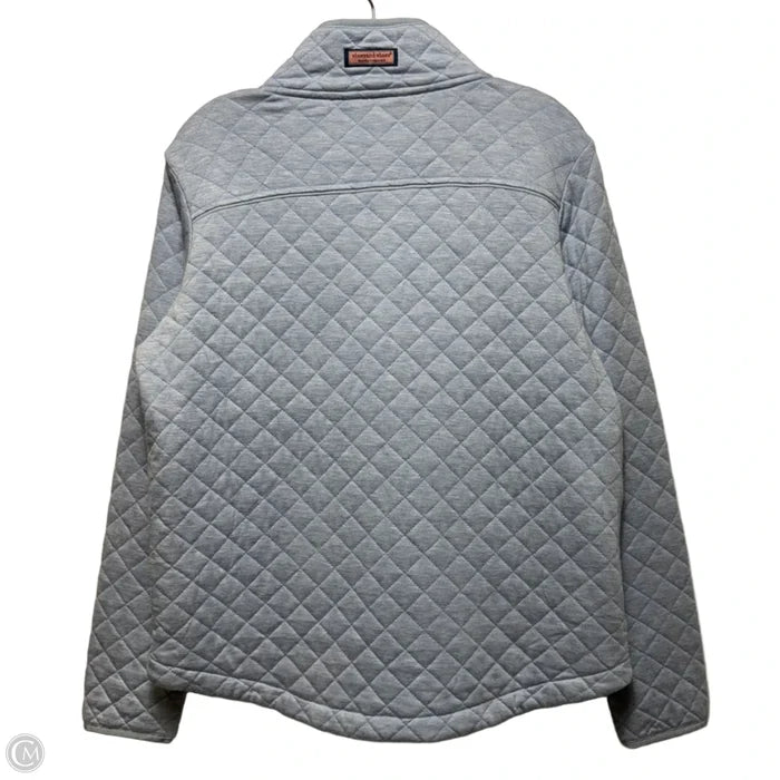 Jacket Puffer & Quilted By Vineyard Vines In Blue, Size: M
