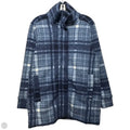 Jacket Shirt By Lands End In Plaid Pattern, Size: Mp