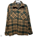 Jacket Shirt By MNML In Plaid Pattern, Size: M