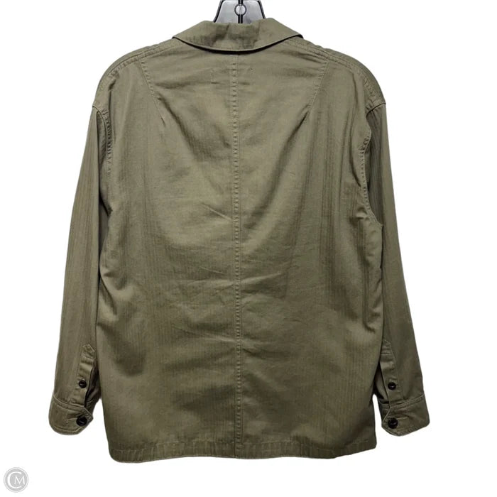 Jacket Shirt By Rag & Bones Jeans In Green, Size: S