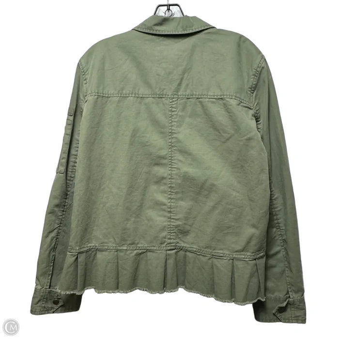 Jacket Utility By Gap In Green, Size: L