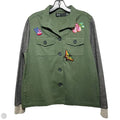 Jacket Utility By John Eshaya  In Green, Size: M