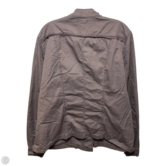 Jacket Utility By Maurices In Mauve, Size: 3x