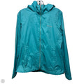 Jacket Windbreaker By Columbia In Blue, Size: M