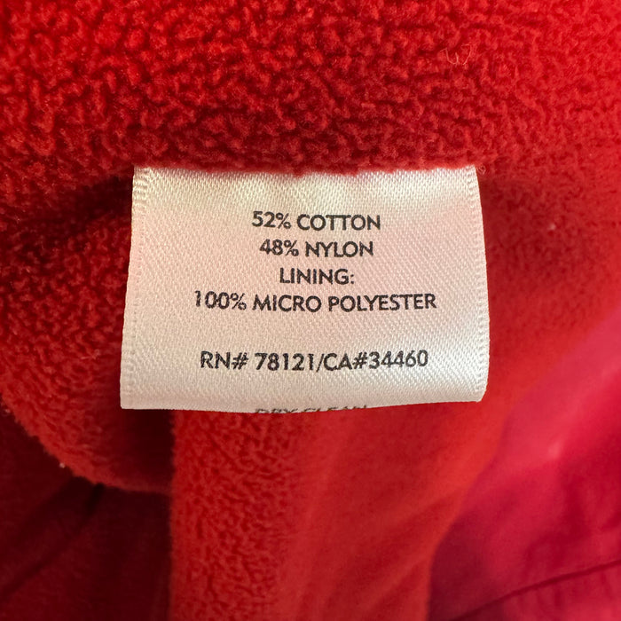 Jacket Windbreaker By Eileen Fisher In Red, Size: M
