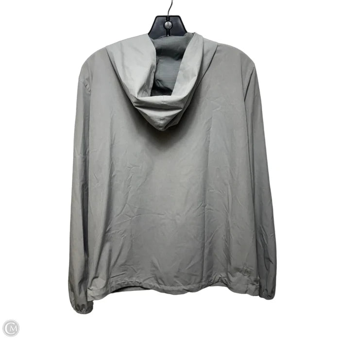 Jacket Windbreaker By Vuori In Grey, Size: Xl