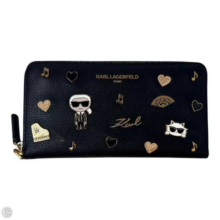 Jacqueline Wallet Designer By Karl Lagerfeld, Size: Medium