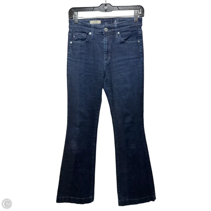 Janis High Rise Flare Jeans By Adriano Goldschmied In Blue Denim, Size: 2/26
