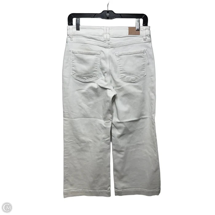 Jeans Anessa Cropped By Paige In White, Size: 8/29